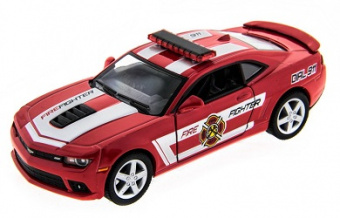 Машинка Kinsmart Chevrolet Camaro 2014 Police/Fire 1:38 инерционная