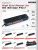 Аккумулятор Team Orion Carbon FLX Li-pol 8000mAh, 45c, 2s1p Deans Plug