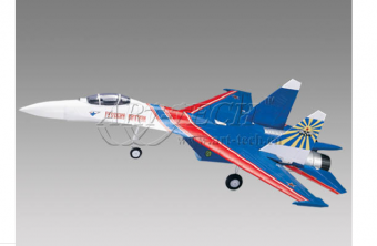 Радиоуправляемый самолет Art-Tech SU-27 2.4G + симулятор FMS