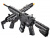 Конструктор CADA deTech штурмовая винтовка M4A1 (621 деталь)