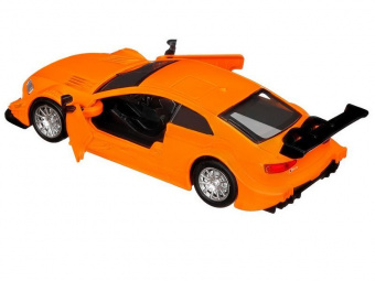 Машина АВТОПАНОРАМА Audi RS 5 DTM, оранжевый, 1/43, инерция, в/к 17,5*12,5*6,5 см