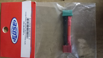 MPX Male to XT60 Female 12awg 40mm