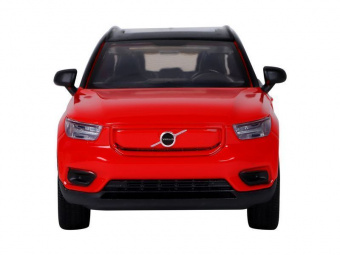 Машина АВТОПАНОРАМА Volvo XC40, 1/32, красный, инерция, свет, звук, в/к 17,5*13,5*9 см