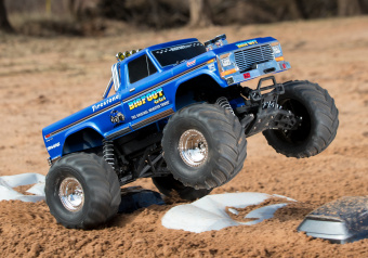 Радиоуправляемый монстр TRAXXAS BIGFOOT 1:10 2WD TQ Fast Charger