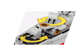 Конструктор COBI Эсминец ORP Błyskawica (Молния) COBI-3080
