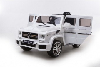 Электромобиль Гелендваген Merсedes G63 (Белый)