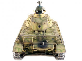 Радиоуправляемый танк Taigen 1:16 Dak PZ.Kpfw. IV Ausf. F-1 Pro 2.4 Ghz (пневмо)