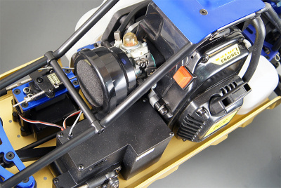 Бензиновый монстр HSP Skeleton 4WD RTR масштаб 1:5 2.4G (WaterProof, 26cc)