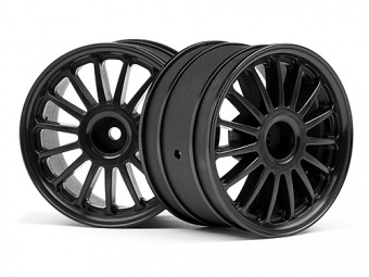 Диски ралли 1/8 - WR8 TARMAC BLACK (2.2''/57X35MM/2шт)