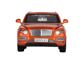 Машина ''АВТОПАНОРАМА'' Bentley Bentayga, оранжевый, 1/34, свет, звук, инерция, в/к 17,5*13,5*9 см
