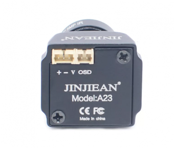 Курсовая камера Mini A23 2000TVL CCD OSD NTSC/PAL 2.3MM (черная)