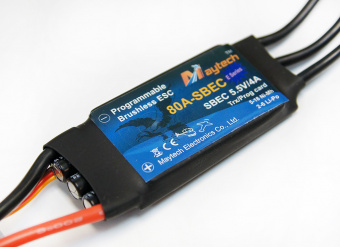 Регулятор оборотов Maytech Harrier-Eco 80A-SBEC