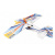 Радиоуправляемый самолет E36 580mm Dolphin KIT+Motor+ESC+Servo（MM1404 2900KV+5030+10A ESC+9g*3）