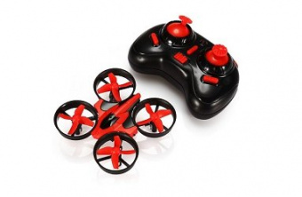 Квадрокоптер Eachine E010 Mini 2.4G 6-Axis Headless Mode RTF (красный)