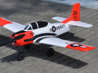 Радиоуправляемый самолет Volantex RC 761-9 T28 400мм 2.4G 4ch LiPo RTF with Gyro