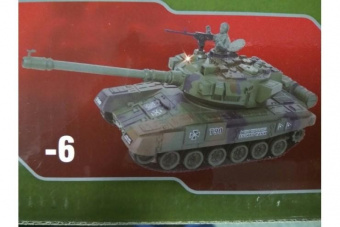 Радиоуправляемый танковый бой с мишенью Household Russia T-90