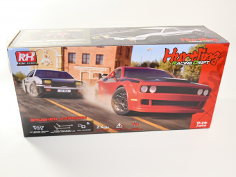 Радиоуправляемая машина для дрифта Remo Hobby RACING & DRIFT (бело-черная) 4WD 2.4G 1/14 RTR