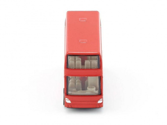 Автобус Siku 1321 двухэтажный 1/87, 7.2 см, красный