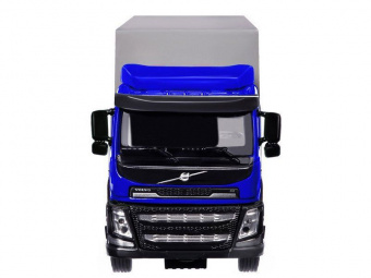 Машина ''АВТОПАНОРАМА'' Volvo, синий, 1/50, свет, звук, в/к 28*14*10 см