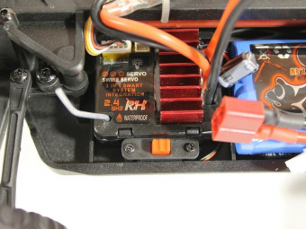 Радиоуправляемая трагги Remo Hobby S EVO-R (синий) 4WD 2.4G 1/16 RTR