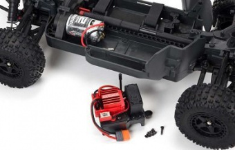 Шорт-корс ARRMA 1/10 SENTON 4X4 V3 MEGA 550 Brushed RTR (синий)