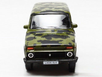 Машина Autotime ''LADA 4x4'' армейская 1:36
