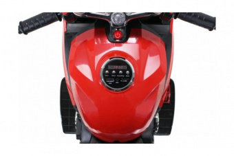 Детский электромотоцикл Ducati со светящимися колесами Красный