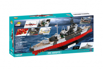 Конструктор COBI Линкор HMS Warspite (Корабль Его Величества Уорспайт) COBI-3082