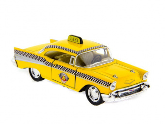 Машина Kinsmart 1957 Chevrolet Bel Air инерция (1/12шт.) 1:36 б/к