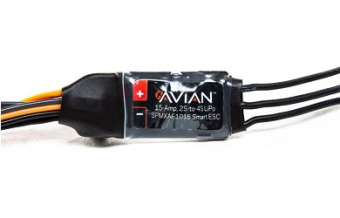 Бесколлекторный регулятор оборотов Spektrum Avian 15 Amp Smart ESC 2S-4S