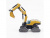 Металлический экскаватор HUI NA TOYS I9 concept 1/50