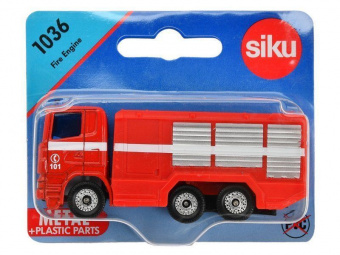 Пожарный автомобиль Siku 1036RUS, красный
