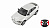 Радиоуправляемая микро машинка BMW X6 масштаб 1:43 лицензионная
