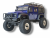 Радиоуправляемый краулер Remo Hobby OFF-ROAD (синий) 4WD 2.4G 1/18 RTR