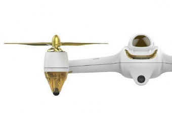 Р/У квадрокоптер Hubsan X4 GPS, FHD+FPV, автовозврат, удержание, следуй за мной,  2.4G (белый)