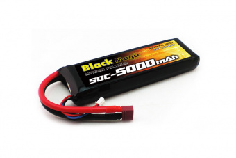 LiPo 7,4V(2S) 5000mAh 50C Deans plug