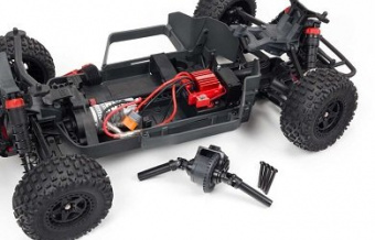 Шорт-корс ARRMA 1/10 SENTON 4X4 V3 MEGA 550 Brushed RTR (синий)