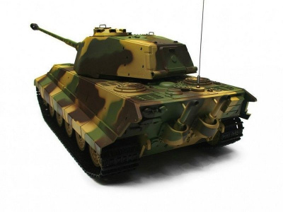 Радиоуправляемый танк Heng Long King Tiger (башня Henschel) Original V6.0  2.4G 1/16 RTR