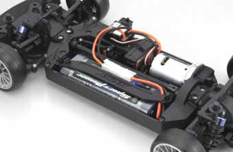 Радиоуправляемый автомобиль Kyosho 1:10 Put EP FAZER Mclaren F1 GTR Gulf 4WD 2.4 Ghz, электро, RTR