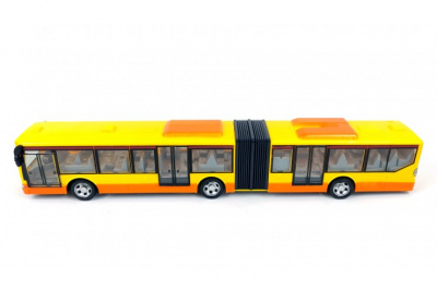 Радиоуправляемый пассажирский автобус-гармошка, Желтый