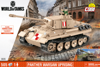 Конструктор COBI Танк Panther (Пантера) COBI-3035