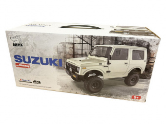 Радиоуправляемая машина WPL Suzuki Jimny (белая) 4WD 2.4G 1/10 RTR