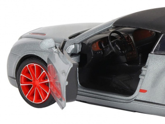 Машина ''АВТОПАНОРАМА'' Bentley Continental Supersports ISR, серебряный, 1/32, в/к 17,5*13,5*9 см