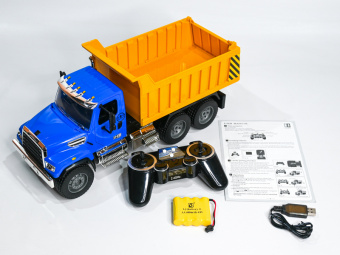 Радиоуправляемый самосвал Double Eagle Freightliner 114SD 1/20 2.4G RTR