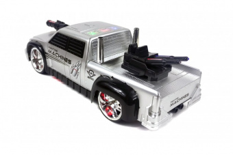 Боевая машинка  Ford F-150 на пульте управления (Свет, звук, 27 см, 1:14) Серая