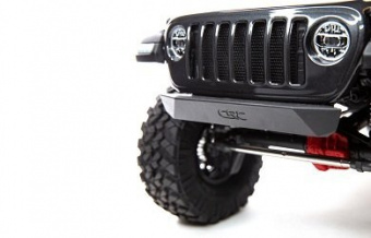 Модель для трофи Axial 1/10 SCX10 III Jeep JT Gladiator Rock Crawler with Portals RTR (серый)