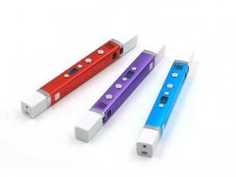 3D ручка Myriwell RP100C с дисплеем, красная