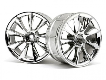 Диски 1/10 - LP29  ATG RS8 CHROME (2шт)
