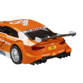 Машина АВТОПАНОРАМА Audi RS 5 DTM, оранжевый, 1/43, откр. двери, в/к 17,5*12,5*6,5 см