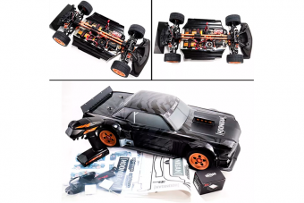 Радиоуправляемая модель ZD RACING EX-07 1/7 SCALE 4WD ELECTRIC HYPERCAR Черный ZD-EX-07-BL